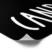 私は愛と一緒に焼く(そしていくつかの汗) ポスター (角)