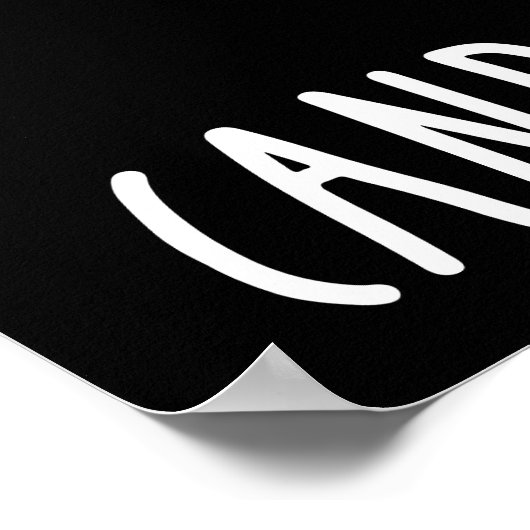 私は愛と一緒に焼く(そしていくつかの汗) ポスター (角)