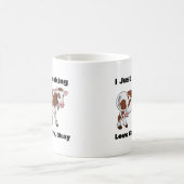 私は愛の牛、オーケー牛コーヒーマグを自由に コーヒーマグカップ (中央)