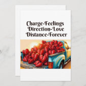 私は愛をもたらす シーズンカード (正面/裏面)