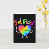 私は愛をハートで指で描くのが好きなの！かわいいカップルのバレンタイン カード (黄色い花)