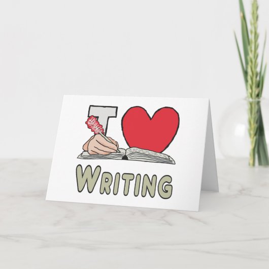 私は愛書する カード (正面)