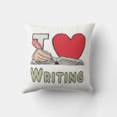 私は愛書する クッション (裏面)