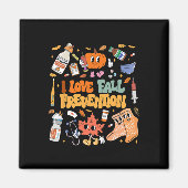 私は愛秋予防サンクスギビングナース物理 マグネット (正面)