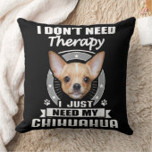 私は愛Chihuahua Dog私はChihuahuaが必要 クッション (ブランケット)