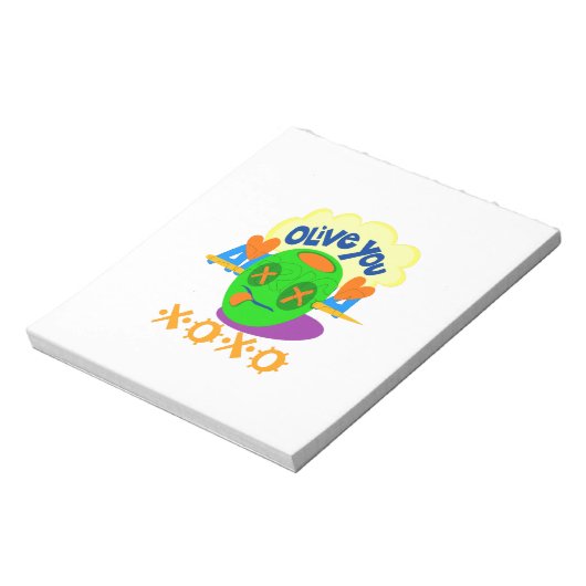 私は愛XOXOアフリカ美しい驚くべき文字引用文 ノートパッド (回転)