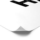 私は感じせっけん幸せおもしろいな石鹸パン ポスター (角)