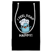 私は感じソープハッピーソープおもしろいプンダークブルーク スモールペーパーバッグ (正面)