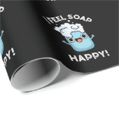 私は感じソープハッピーソープおもしろいプンダークブルーク ラッピングペーパー (ロールコーナー)