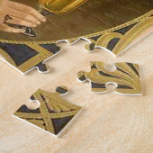 私は感じビールと来一緒にフラッパーの女の子に罪がある ジグソーパズル (側面)