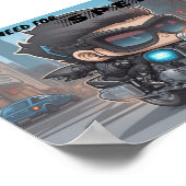 私は感じ要求、スピードの必要性 ポスター (角)