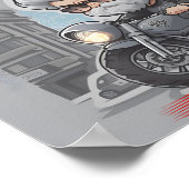 私は感じ要求、スピードの必要性 ポスター (角)