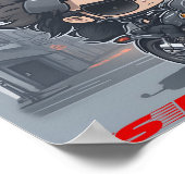 私は感じ要求、スピードの必要性 ポスター (角)