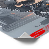 私は感じ要求、スピードの必要性 ポスター (角)