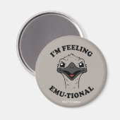 私は感じEmu-Tionalだ マグネット (正面/裏面)