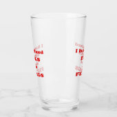 私は感覚の飲み物を混ぜおもしろいた引用文 タンブラーグラス (左)