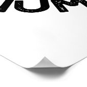 私は感覚を見る人々の歯おもしろいのパン ポスター (角)