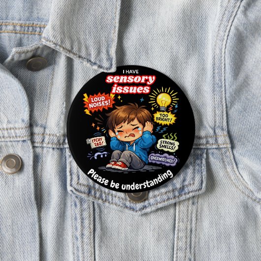 私は感覚過敏です ピンバッジ (インサイチュ)