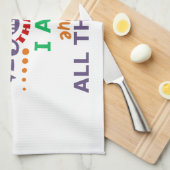 私は感謝しています キッチンタオル (四つ折り)