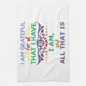 私は感謝しています キッチンタオル (縦)