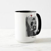 私は感謝してる | Song孫ギフト写真マグカップ マグカップ (正面右)