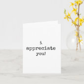 私は感謝する、カード、同僚、仕事の調査 カード (黄色い花)