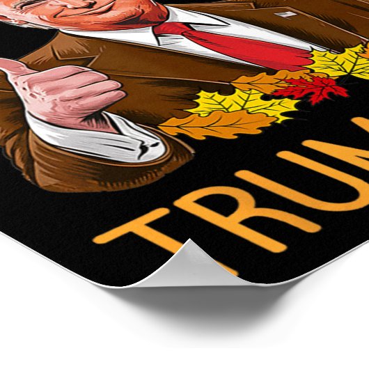 私は感謝のトランプを獲得した感謝の七面鳥トランプ2 ポスター (角)