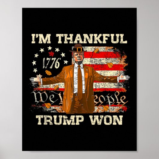 私は感謝のトランプを獲得した感謝の七面鳥トランプ2 ポスター (正面)