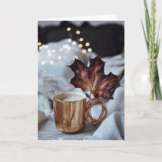 私は感謝祭に対して「最も感謝している」**あなた**** カード (正面)