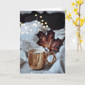 私は感謝祭に対して「最も感謝している」**あなた**** カード (黄色い花)