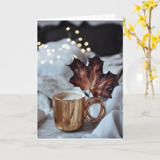 私は感謝祭に対して「最も感謝している」**あなた**** カード (黄色い花)