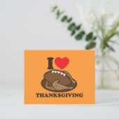 私は感謝祭を愛します シーズンポストカード (スタンド正面)