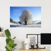 私は慈悲を願う、犠牲を払わない。マタイ9:13 ポスター (ホームオフィス)