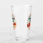 私は態度を持っているようだ引用文嫌おもしろい味 タンブラーグラス (左)