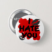 私は憎みます 缶バッジ (正面&裏面)