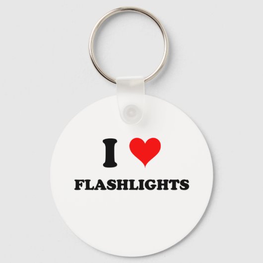 私は懐中電灯が大好き キーホルダー (正面)