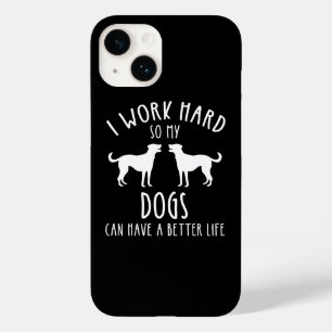私は懸命で犬の生活が良くなる Case-Mate iPhone 14ケース