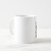 私は懸命で猫の命を救う コーヒーマグカップ (正面左)