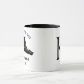 私は懸命で猫の命を救う マグカップ (中央)