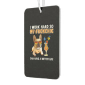 私は懸命を働いてフランス人の生活を向上させる カーエアーフレッシュナー (左)