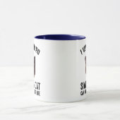 私は懸命を働いて、私のシャム人がより良い生活を送れるようにする マグカップ (中央)