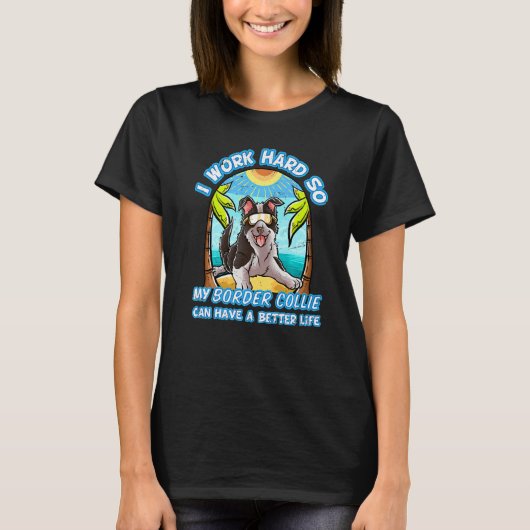 私は懸命を働縁どいても自分の家族は良くなる Tシャツ (正面)