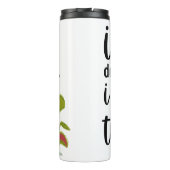 私は懸命事ができる タンブラー (裏面)