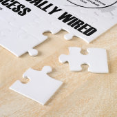 私は成功のためにちょうど神経学的にワイヤーで縛られます ジグソーパズル (側面)