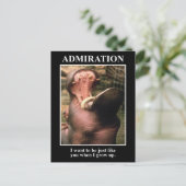 私は成長したらあなたのようになりたい ポストカード (スタンド正面)