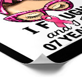 私は戦い、私は7年間の無料Messy Bun Breast C勝った ポスター (角)