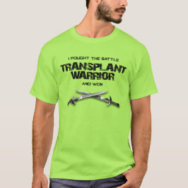 私は戦って勝った – Transplant Warrior Tシャツ