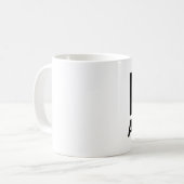 私は戦力が大好き コーヒーマグカップ (正面左)