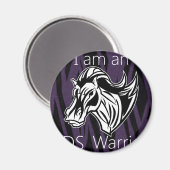 私は戦士だ マグネット (正面/裏面)