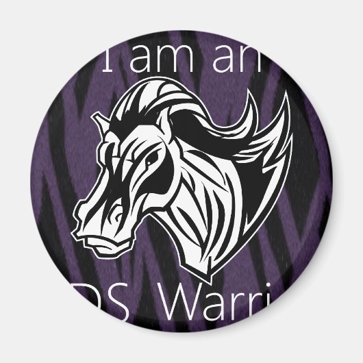 私は戦士だ マグネット (正面)